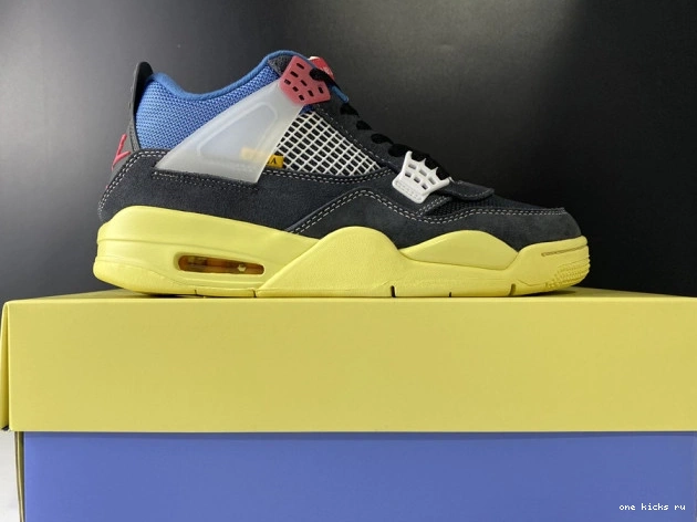 Rep Onekick RETRO UNION DC9533-001 JORDAN AIR 4 NOIR OFF 0723